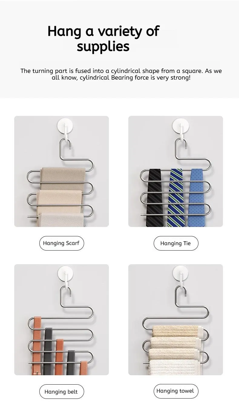 Accessoires suspendus au support