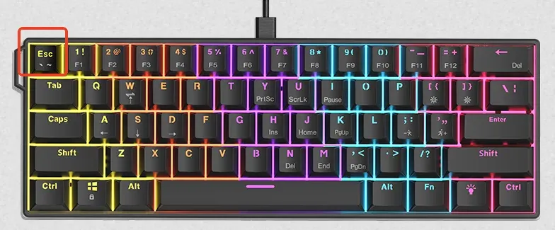 Clavier AJAZZ NK61 dans le nouveau style