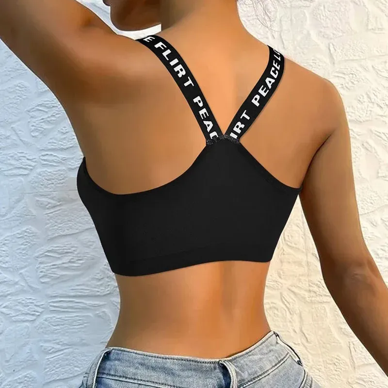 Soutien-gorge push-up respirant et sans couture pour femme, haut sportif à fort maintien pour la gym, le fitness et le yoga 3