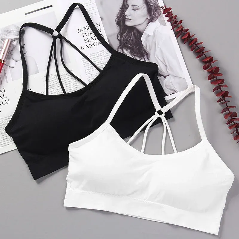 Soutien-gorge push-up respirant et sans couture pour femme, haut sportif à fort maintien pour la gym, le fitness et le yoga 5