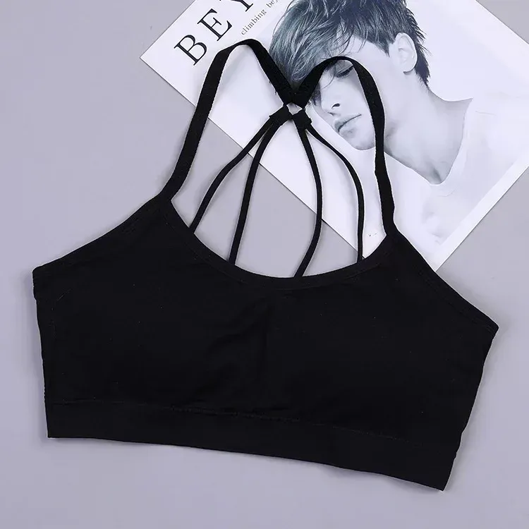Soutien-gorge push-up respirant et sans couture pour femme, haut sportif à fort maintien pour la gym, le fitness et le yoga 8