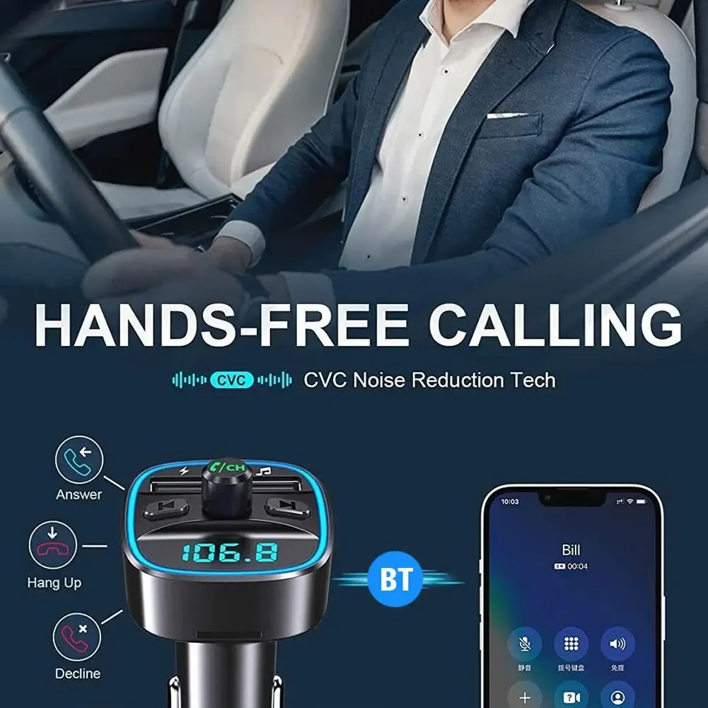 Commandes rotatives et ports de l'adaptateur Bluetooth