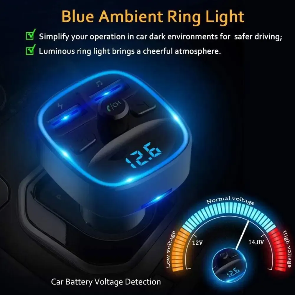 Adaptateur de voiture Bluetooth, vue d'ensemble