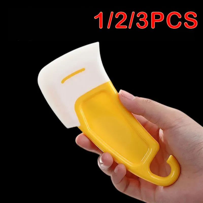 Grattoir de cuisine en silicone pour le nettoyage des taches d'huile, lot de 1, 2 ou 3 pièces