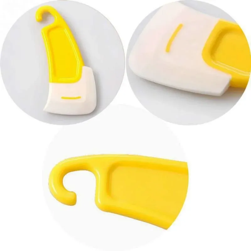 Grattoir de cuisine en silicone, vue détaillée