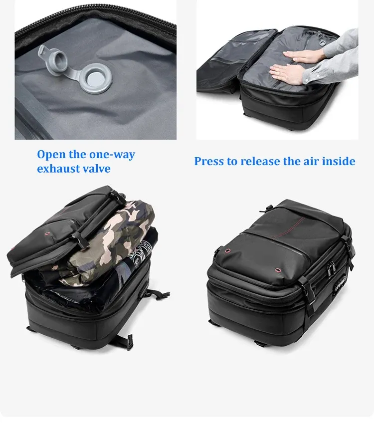 Sac à dos de voyage, zone humide et sèche