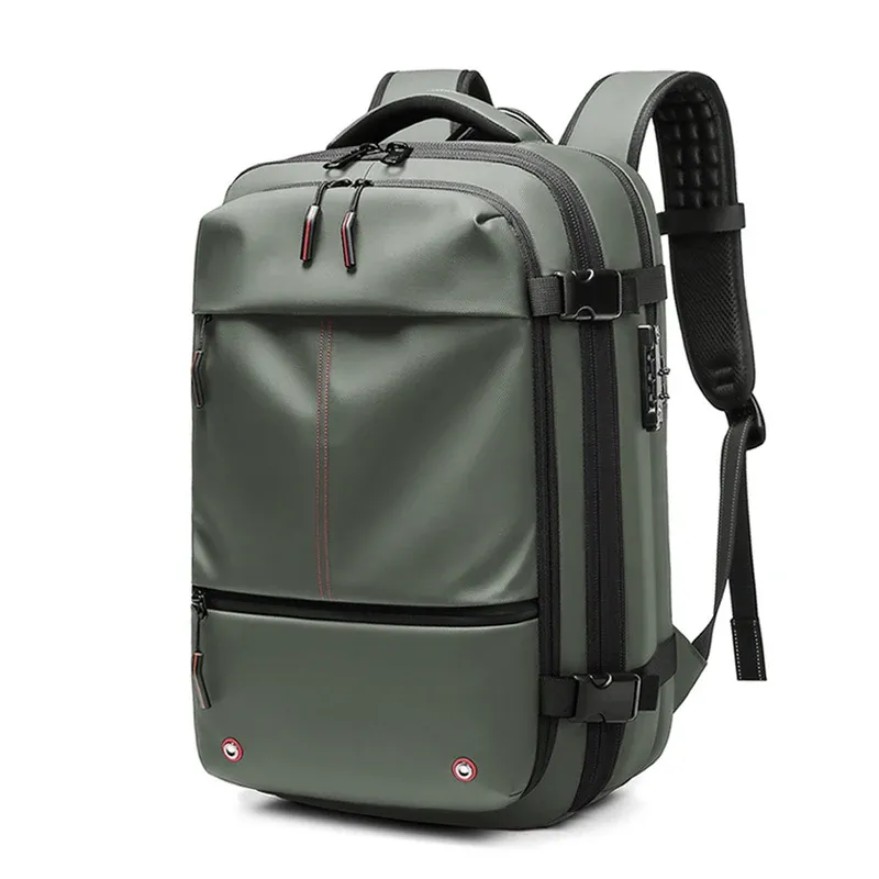 Sac à dos de voyage pour homme 17 pouces à compression sous vide 14
