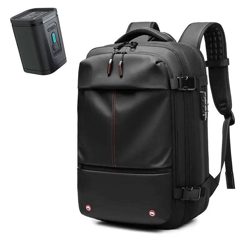 Sac à dos de voyage pour homme 17 pouces à compression sous vide 8