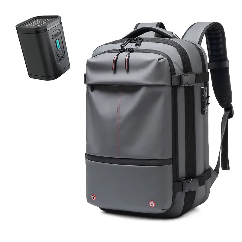 Sac à dos de voyage pour homme 17 pouces à compression sous vide 11