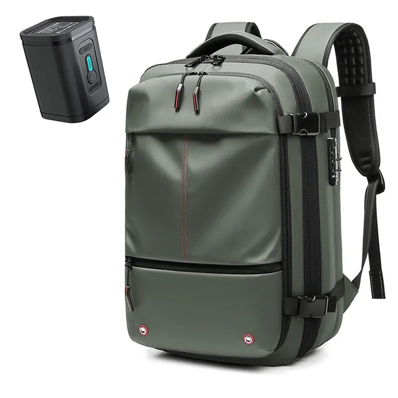 Sac à dos de voyage pour homme 17 pouces à compression sous vide 10