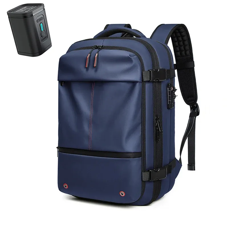 Sac à dos de voyage pour homme 17 pouces à compression sous vide 12