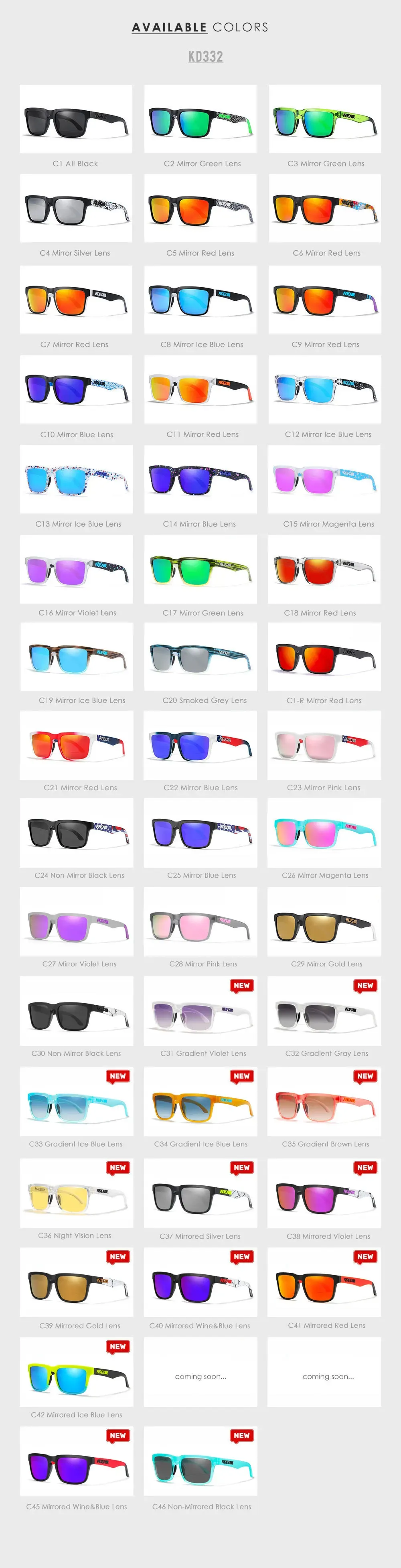 Lunettes de soleil Kdeam en situation de vie