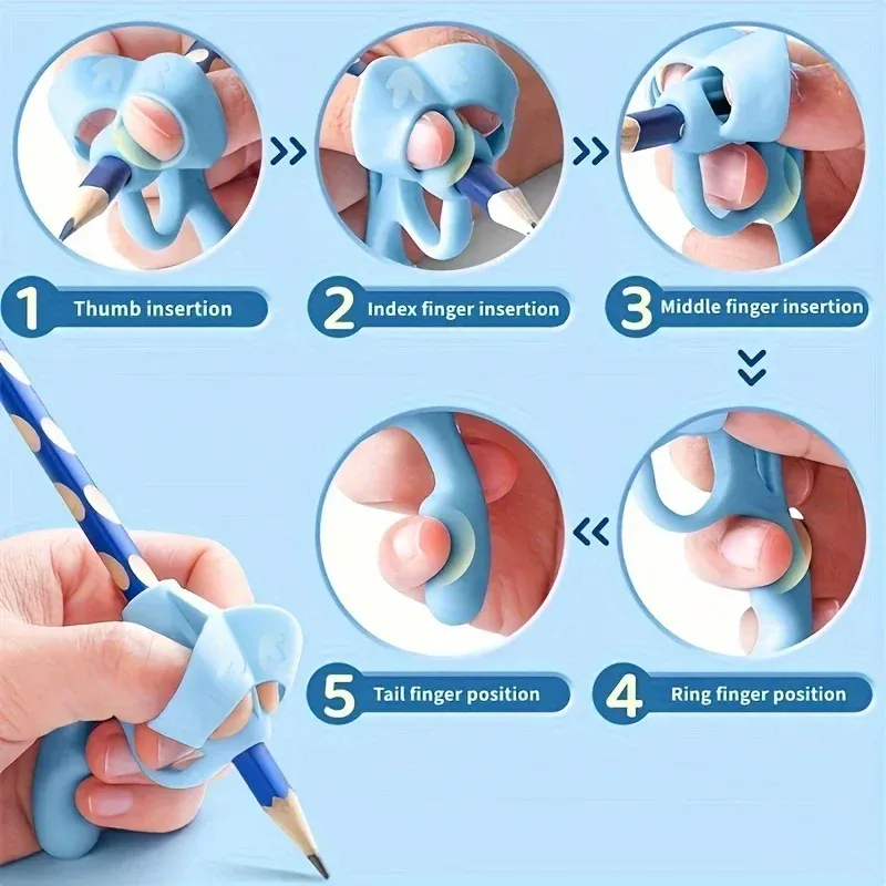 Correcteur de prise de stylo, vue latérale