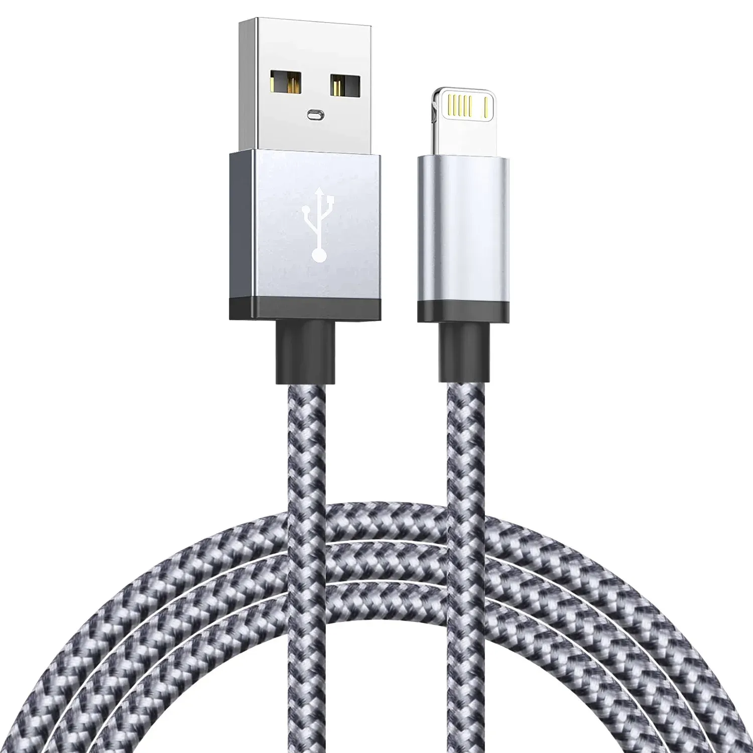 Câble de chargeur USB à charge rapide pour iPhone 14, 13, 12, 11, XS Max, XR, X, 8, 7, 6 Plus, compatible iPad, câble de données long pour téléphone portable, 1 m, 2 m, 3 m 3