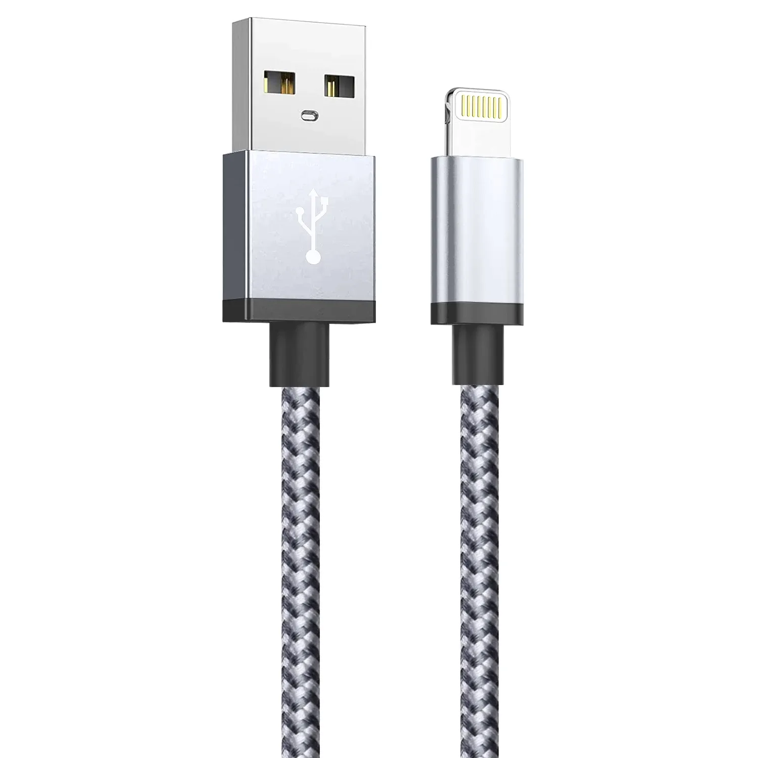 Câble de chargeur USB à charge rapide pour iPhone 14, 13, 12, 11, XS Max, XR, X, 8, 7, 6 Plus, compatible iPad, câble de données long pour téléphone portable, 1 m, 2 m, 3 m 7
