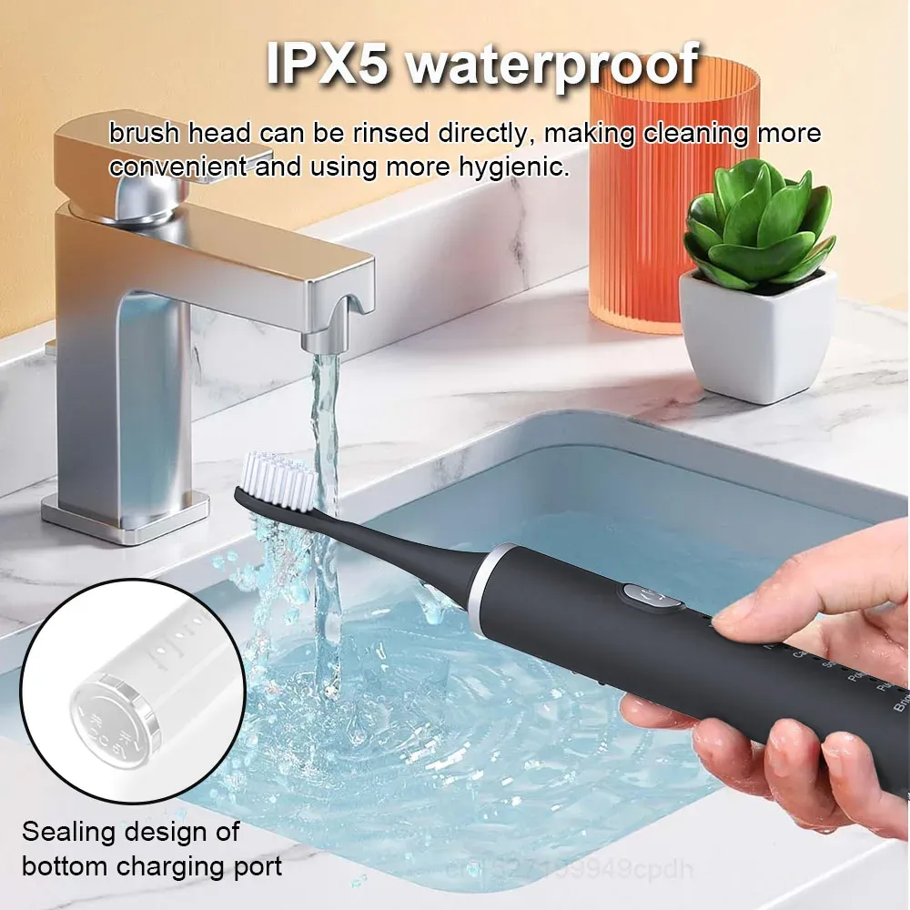 Brosse à dents électrique sonique, lifestyle salle de bain