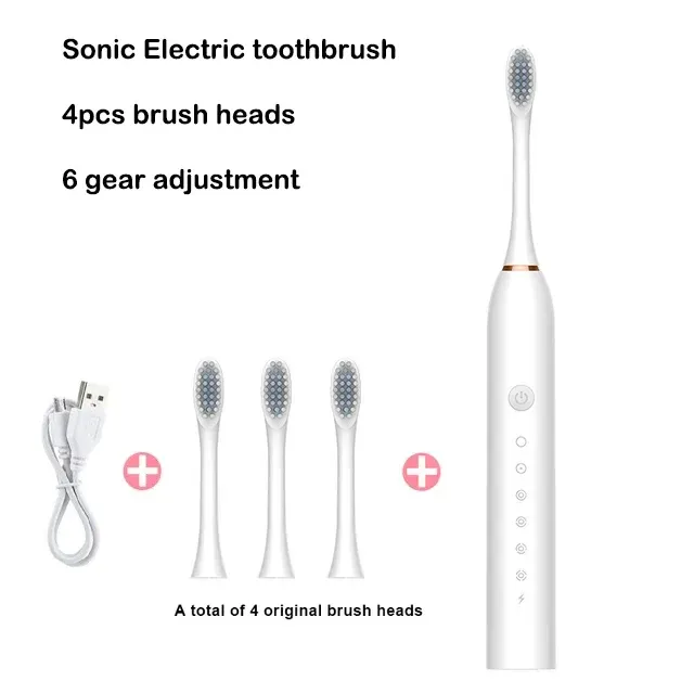 Brosse à dents électrique sonique rechargeable par USB 9