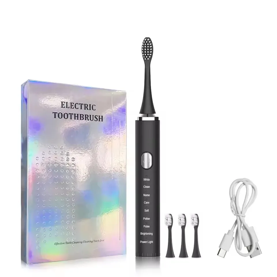 Brosse à dents électrique sonique rechargeable par USB 14