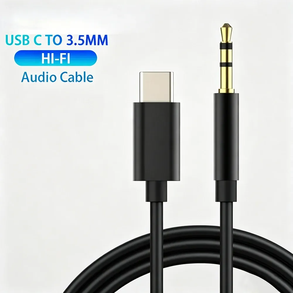 Adaptateur USB-C pour connexion audio en voiture