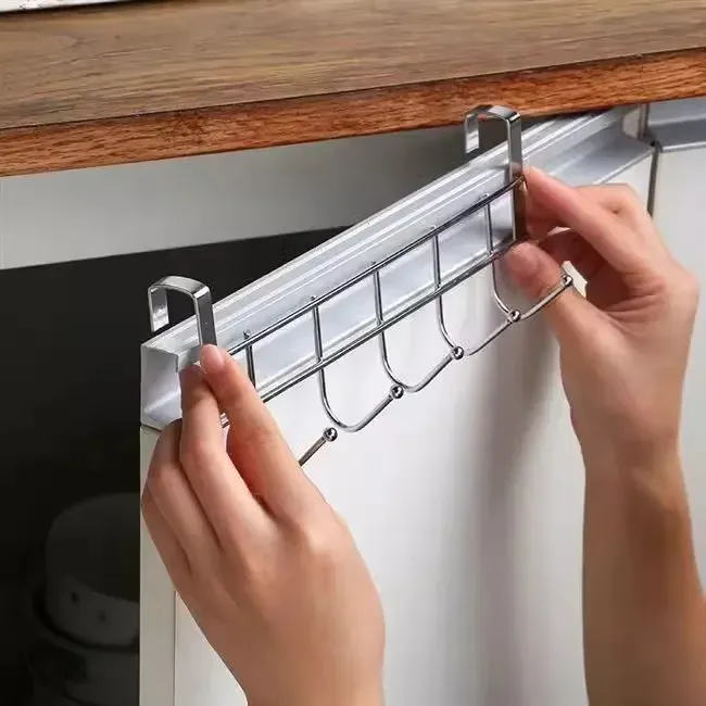 Crochets de porte sans perçage, finition et design