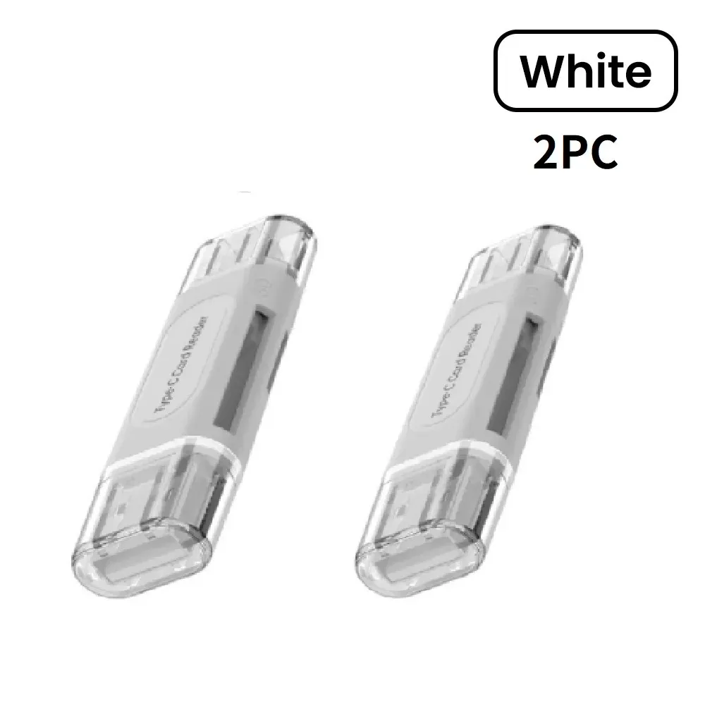 Lecteur de cartes multifonction USB-C 4 en 1 pour cartes SD et TF, compatible iPhone 15 et 16, PC portable, USB 2.0 11
