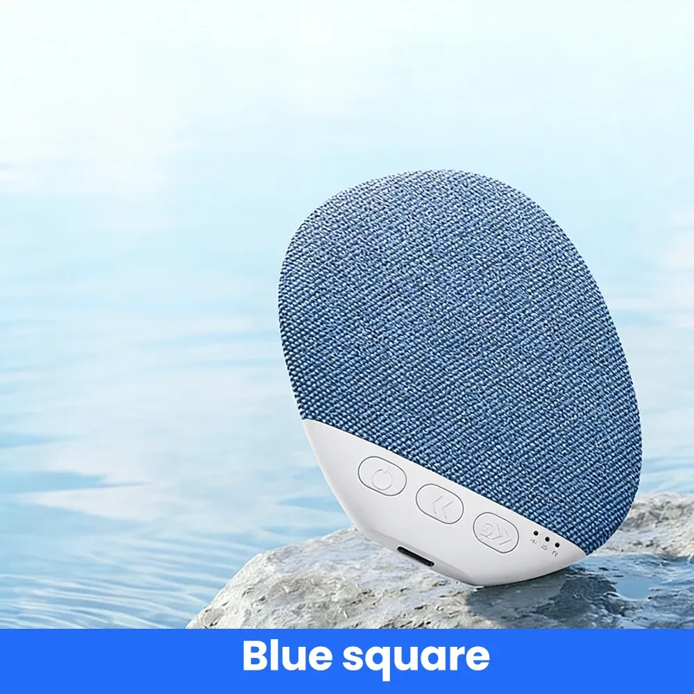 Haut-parleur Bluetooth 5.3 ultra-fin pour oreiller avec minuterie, son stéréo et bruits blancs naturels 7
