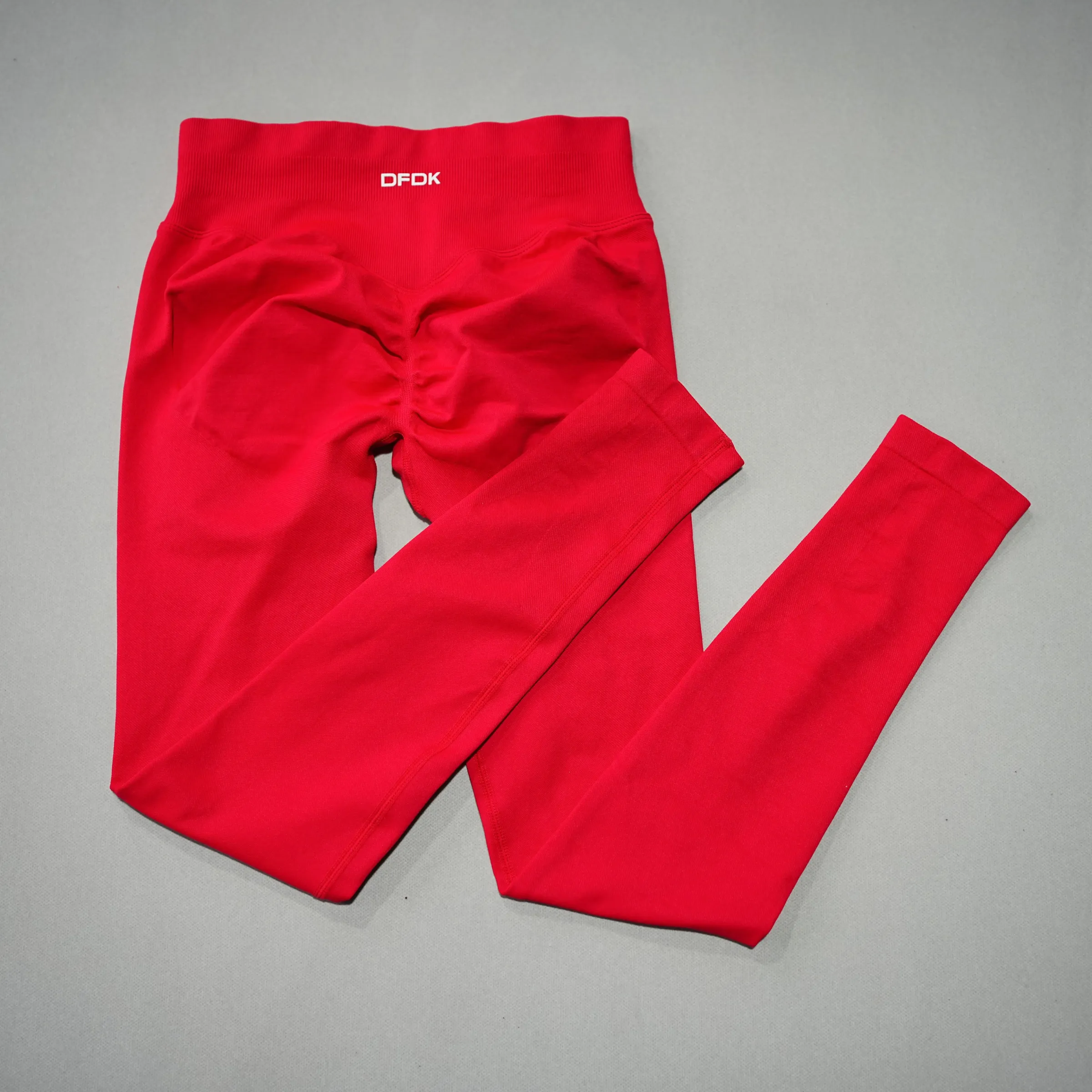 Leggings de yoga sans couture taille haute pour femme DFDK, effet push-up, pantalon de sport gainant pour la course et l'entraînement 23
