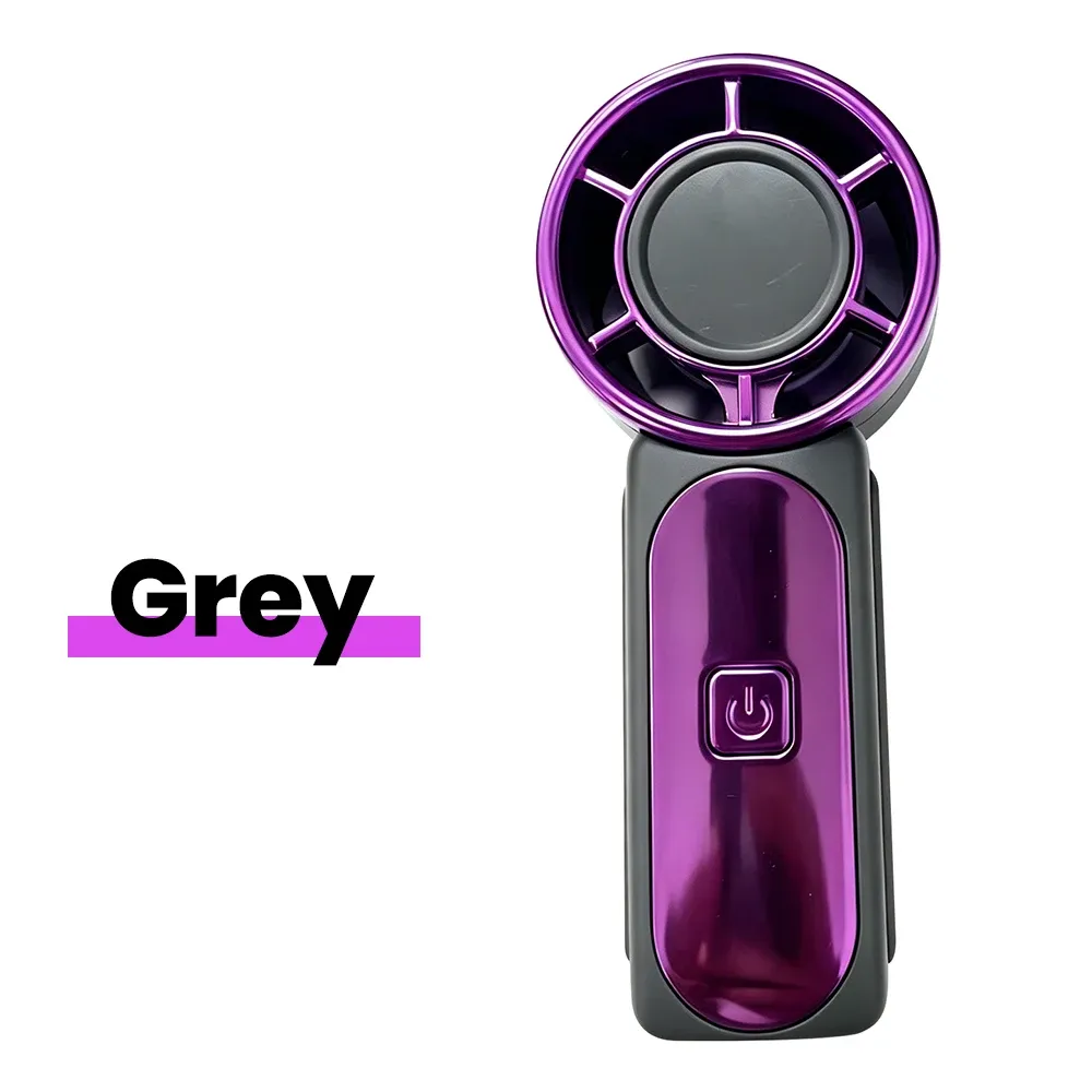 Mini ventilateur portable d'extérieur rechargeable USB-C, ventilateur à main idéal pour le bureau, la maison et les dortoirs 9
