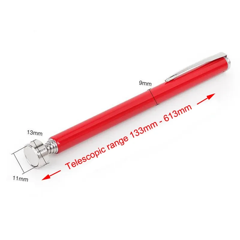 Mini stylo magnétique télescopique portable : outil de ramassage extensible pour boulons et écrous 10