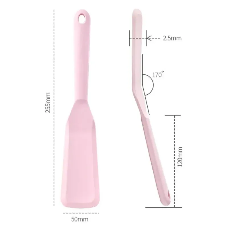 Spatule de cuisine en silicone antiadhésive pour steak, crêpes et œufs frits 2