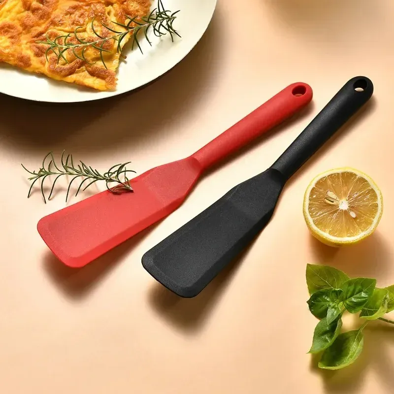 Spatule de cuisine en silicone antiadhésive pour steak, crêpes et œufs frits 3