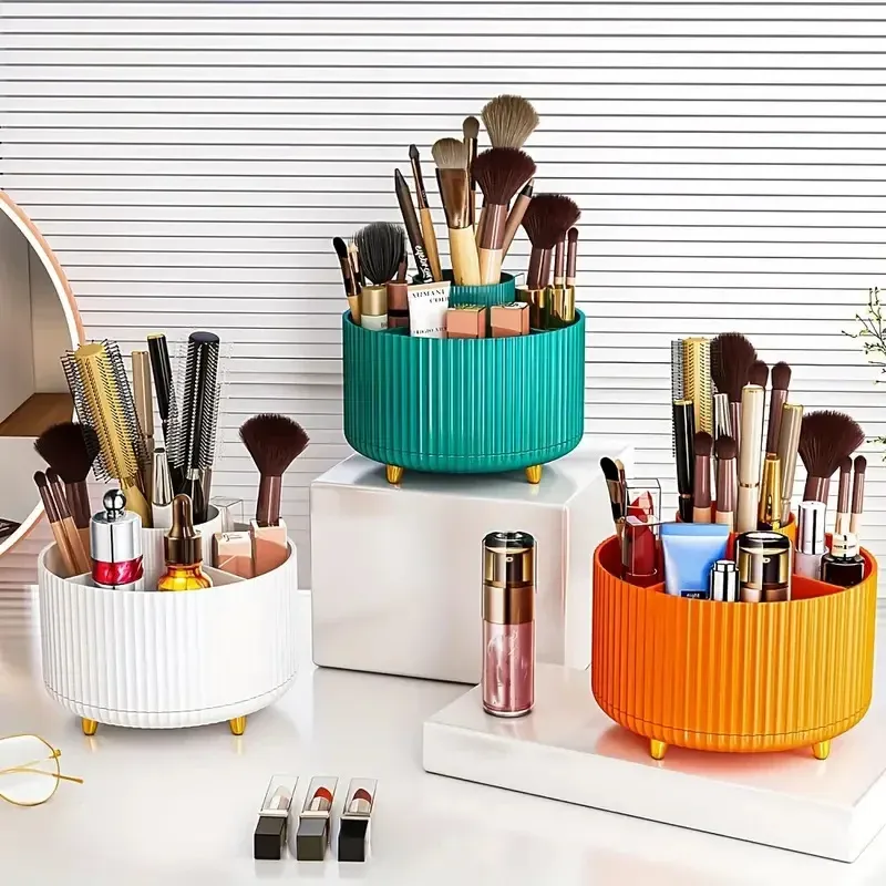 Organisateur de maquillage rotatif à 360 degrés