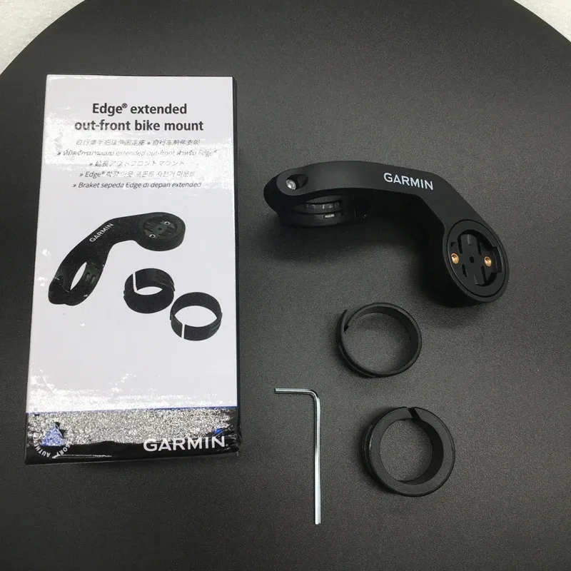 Support de montage avant étendu Garmin d'origine pour ordinateur de vélo Edge 130/520/520 Plus/530/540/820/830/840 2