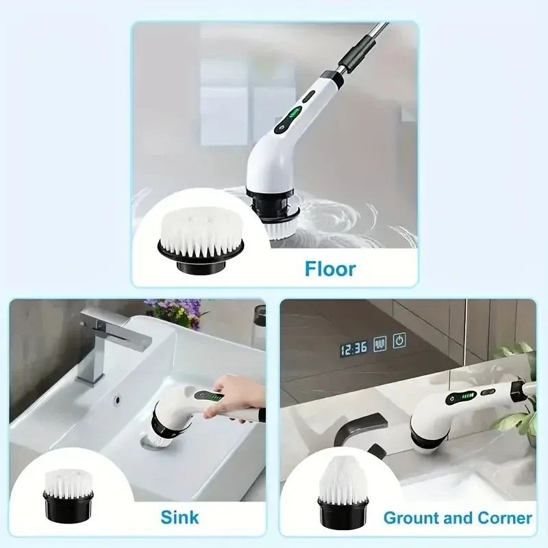 Kit de brosses de nettoyage remplaçables