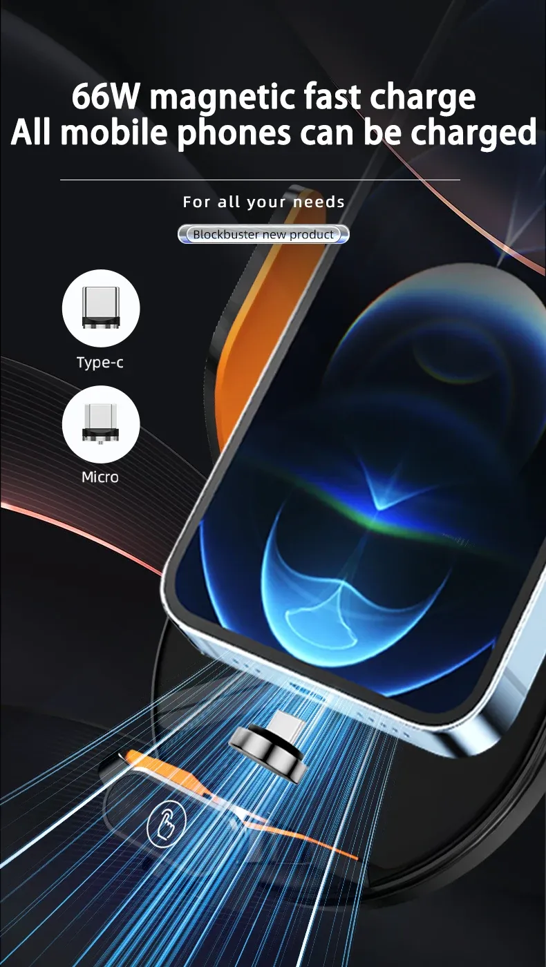 Support de téléphone sans fil, design épuré