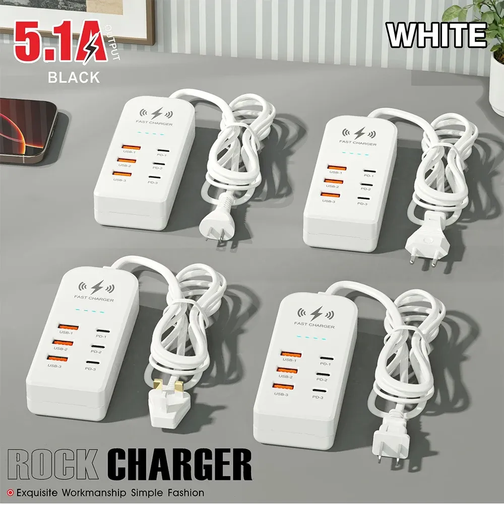 Chargeur USB-C vue latérale