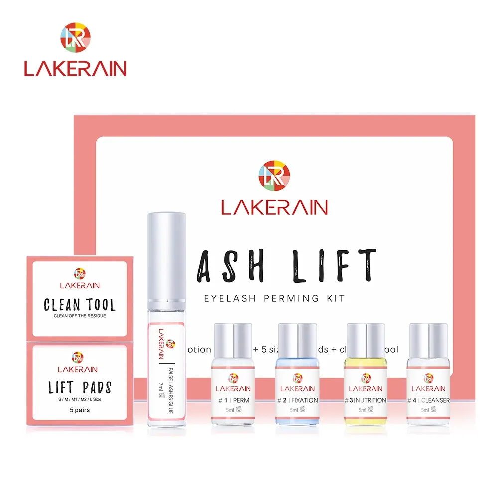 Kit de rehaussement de cils semi-permanent, lift de cils professionnel, usage domestique 7