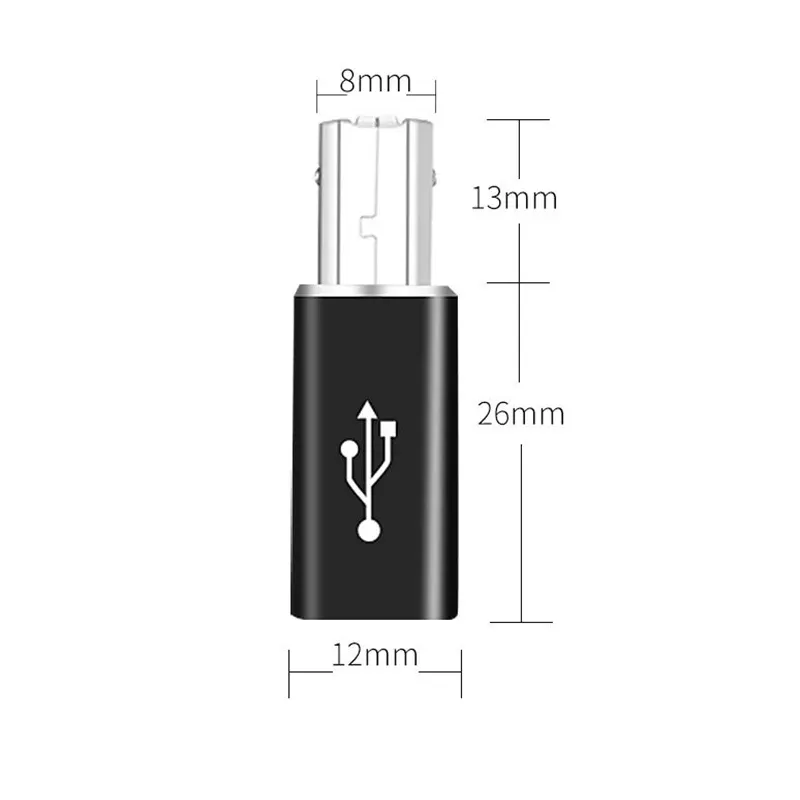 Adaptateur USB-C vers USB-B 2.0 finition soignée