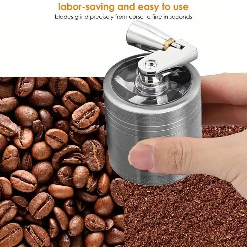 Moulin à café multifonctionnel pour noix et épices dures, pour muscade, gingembre, roche, sel et poivre, outils manuels, outils de cuisine 3