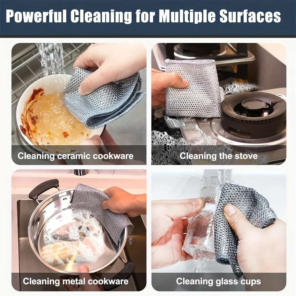 Maille microfibre de fer