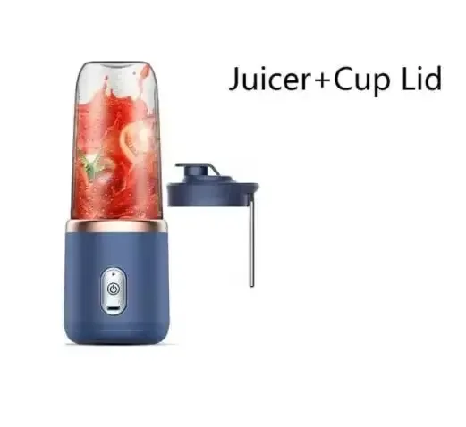 Mini mixeur personnel USB portable pour le voyage, avec gobelet simple ou double pour bouteilles d'eau 7