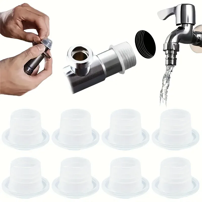 Lot de 10 ou 20 joints d'étanchéité en silicone anticorrosion pour robinetterie et équipements sanitaires 4