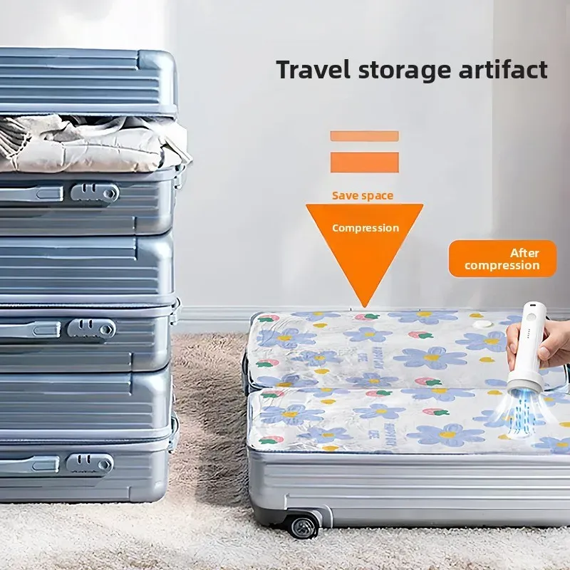 Pompe à vide électrique pour sacs de rangement, mini compresseur de voyage pour vêtements 3