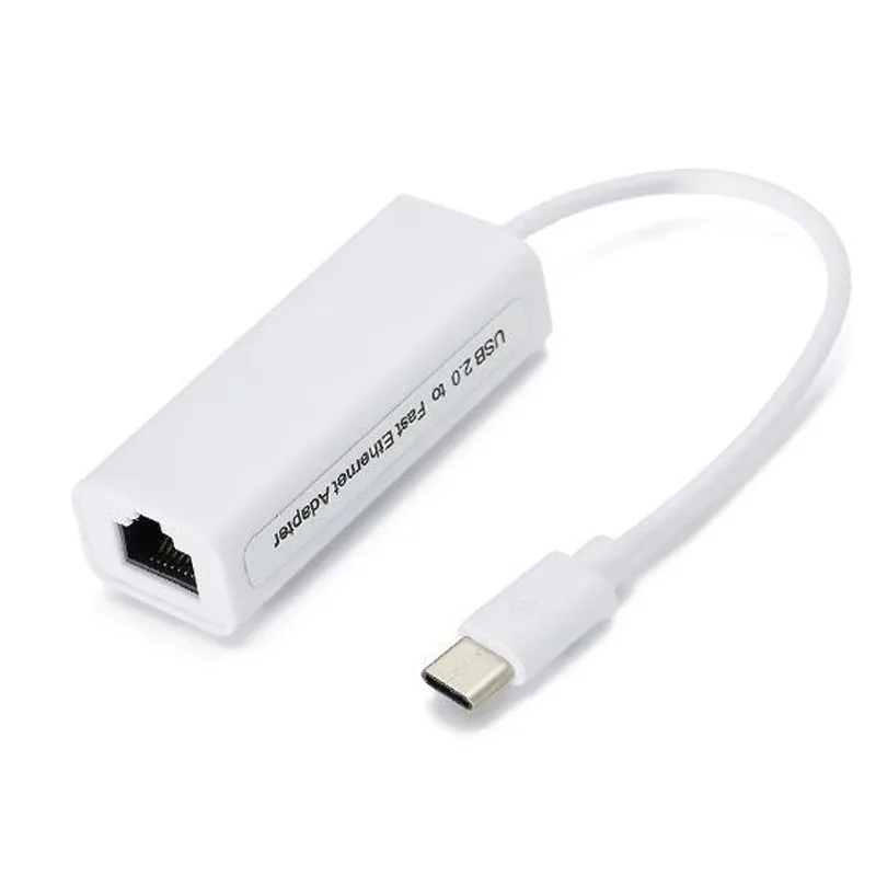 Adaptateur réseau Ethernet USB 2.0 vers RJ45 100 Mbps pour tablette, ordinateur portable et Android 9