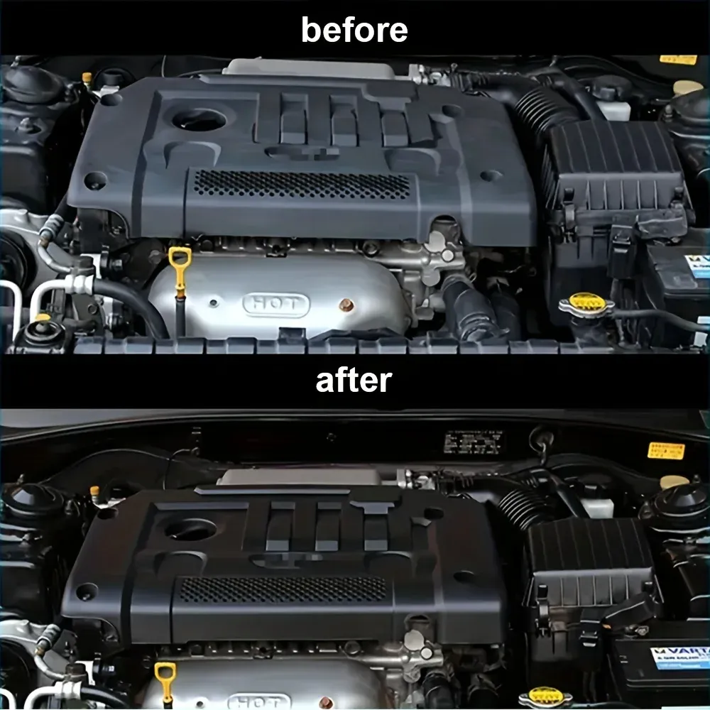 Nettoyeur de baie de moteur de voiture en détail