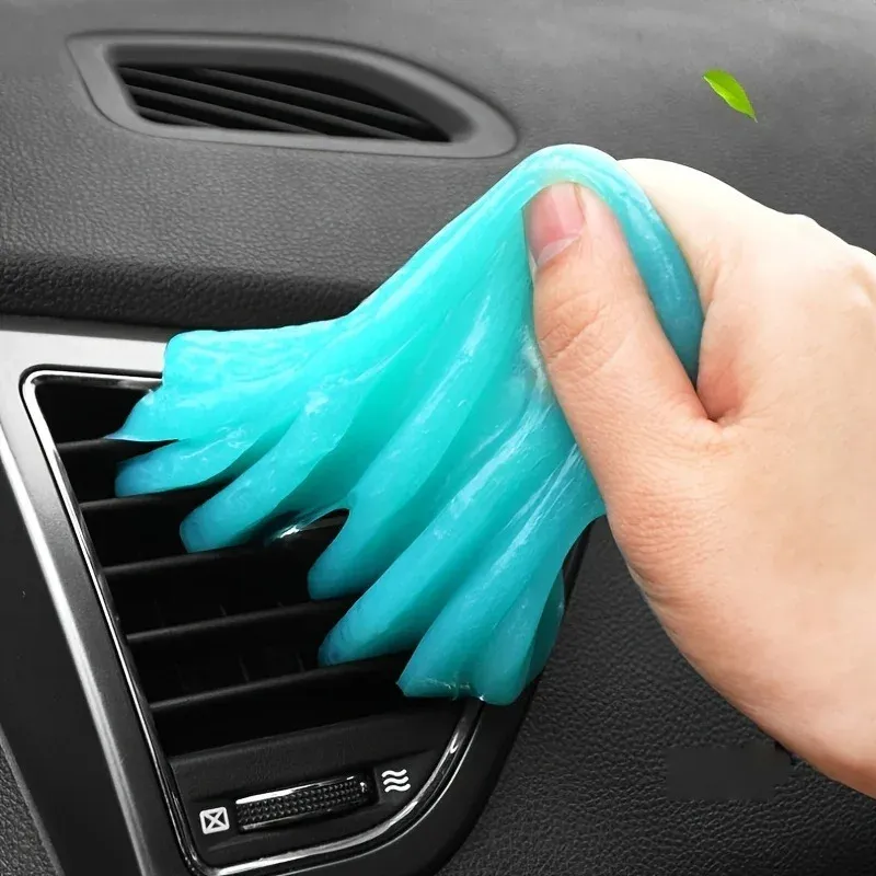Gel nettoyant anti-poussière pour intérieur de voiture, 1 pièce : idéal pour les aérations, claviers et autres surfaces 5