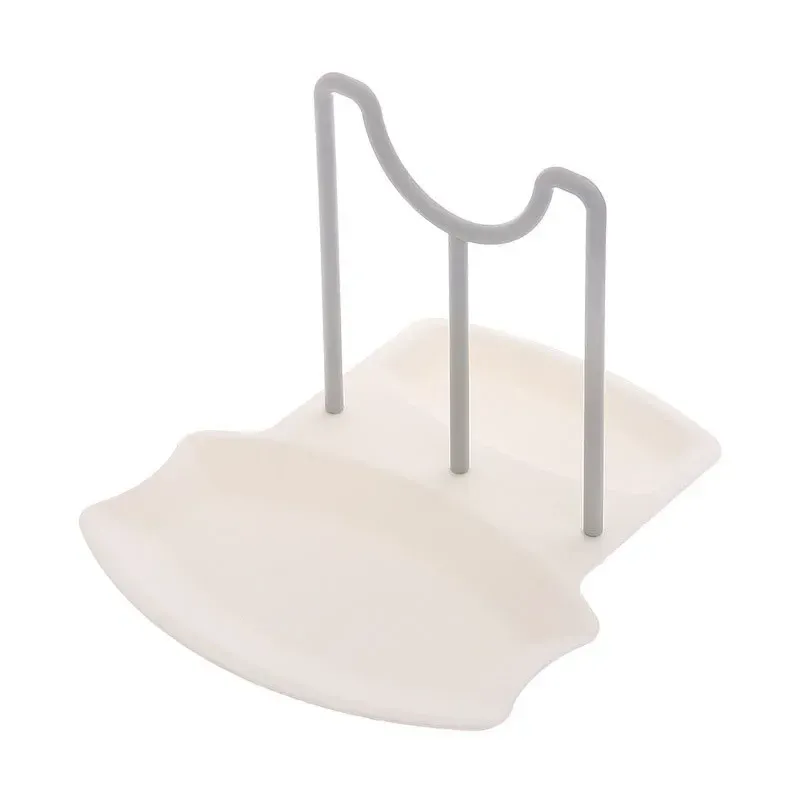 Support de rangement pour couvercles de casseroles et poêles – Étagère de cuisine sans perçage avec porte-ustensiles 8