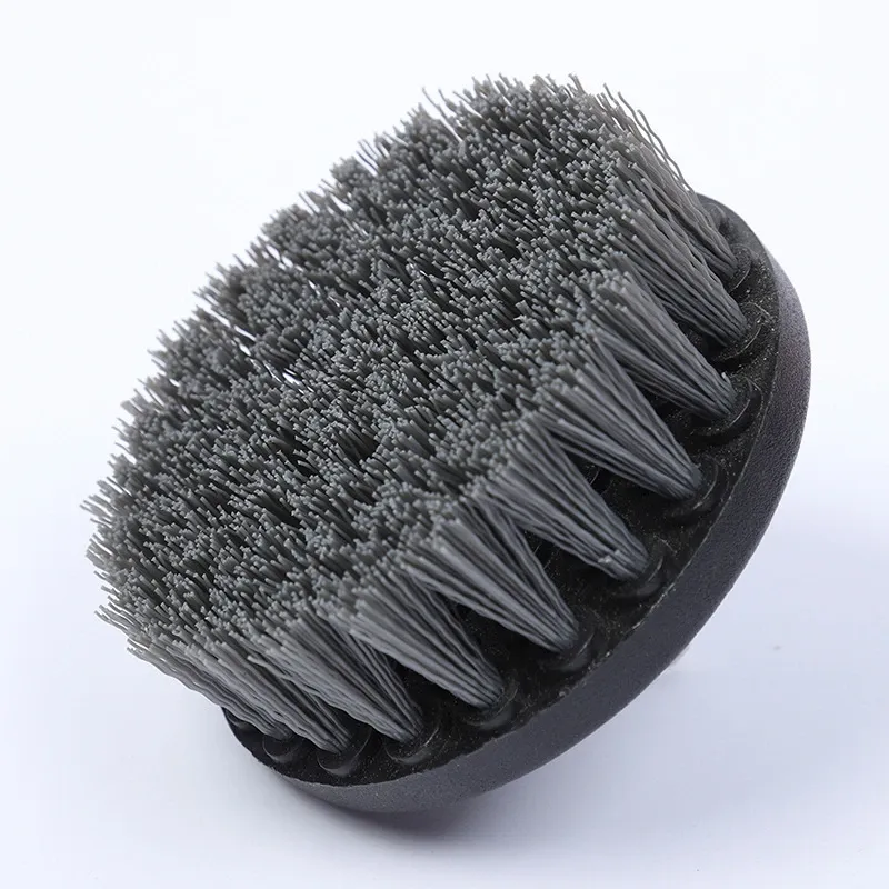 Kit de brosses de nettoyage bleues 4 pouces pour perceuse, brosses en nylon pour pneus et detailing automobile 11