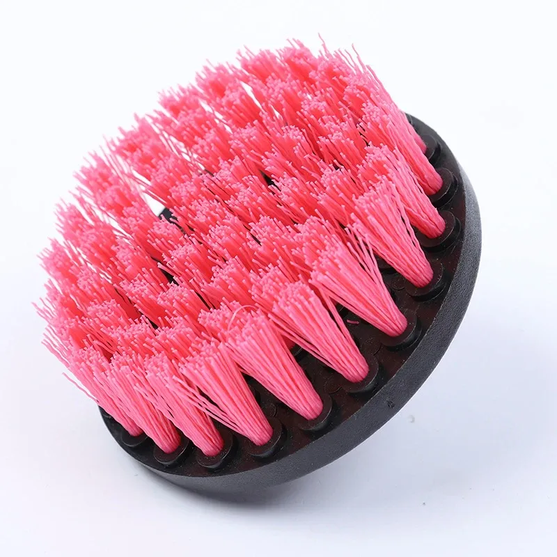 Kit de brosses de nettoyage bleues 4 pouces pour perceuse, brosses en nylon pour pneus et detailing automobile 13