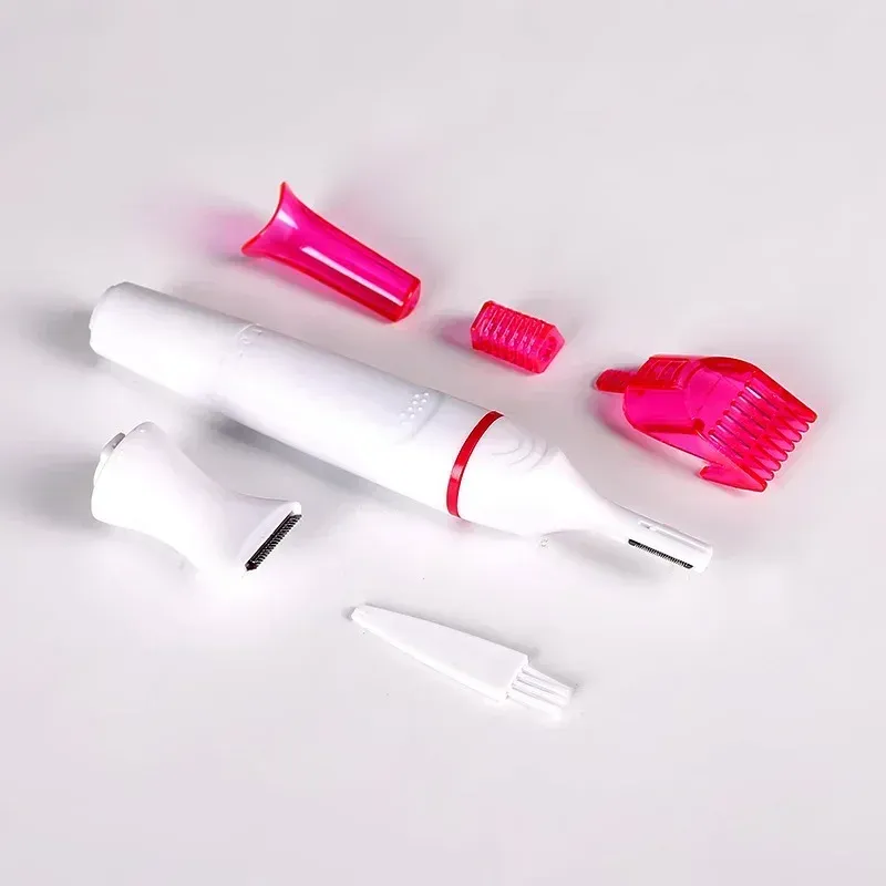 Ensemble épilateur 5 en 1 pour femme : rasoir visage, rasoir sourcils et tondeuse bikini 6